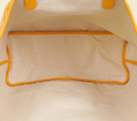 Goyard Yellow Goyardine Saint Louis PM Bag-Goyard-THE CLOSET