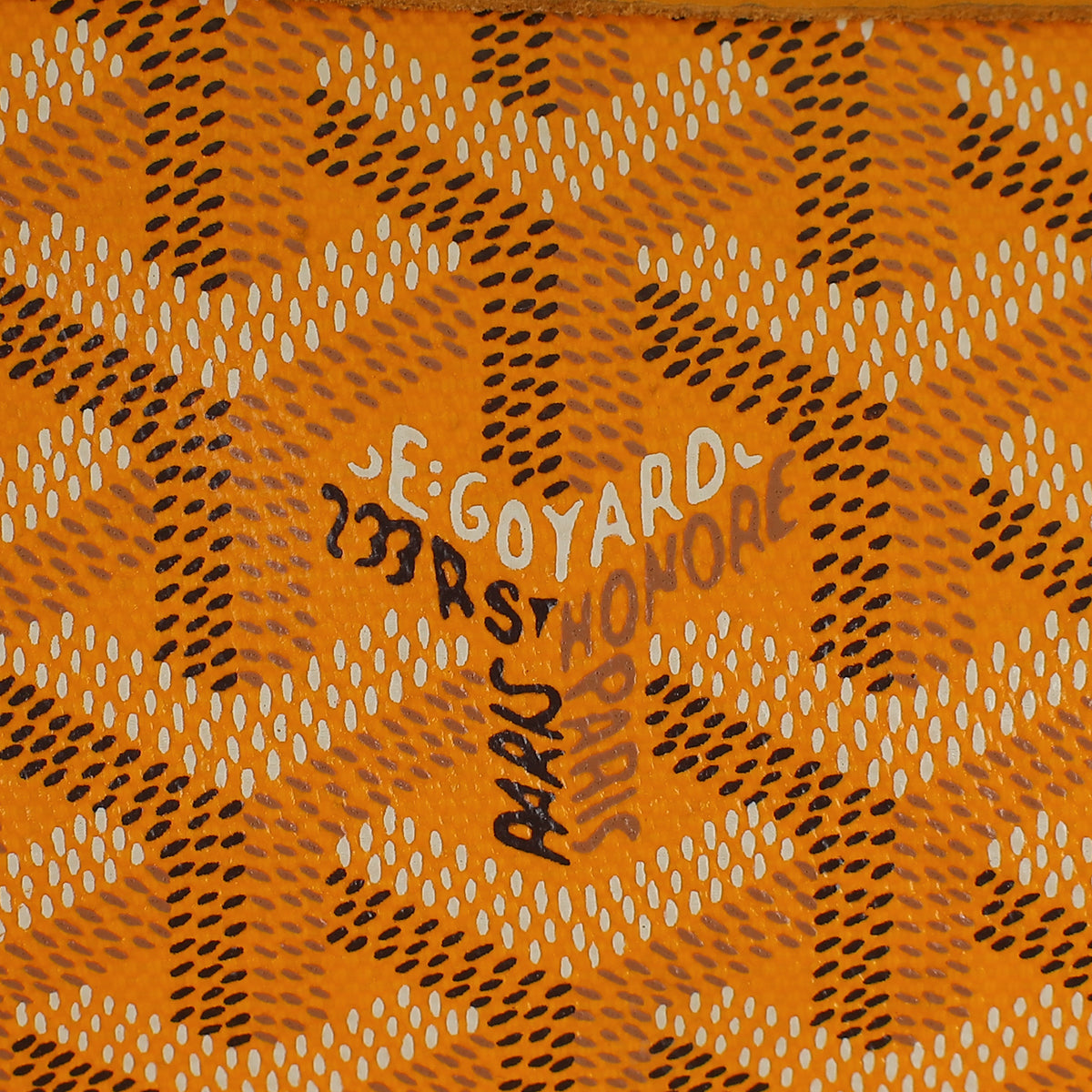 Goyard Yellow Goyardine Saint Louis PM Bag-Goyard-THE CLOSET