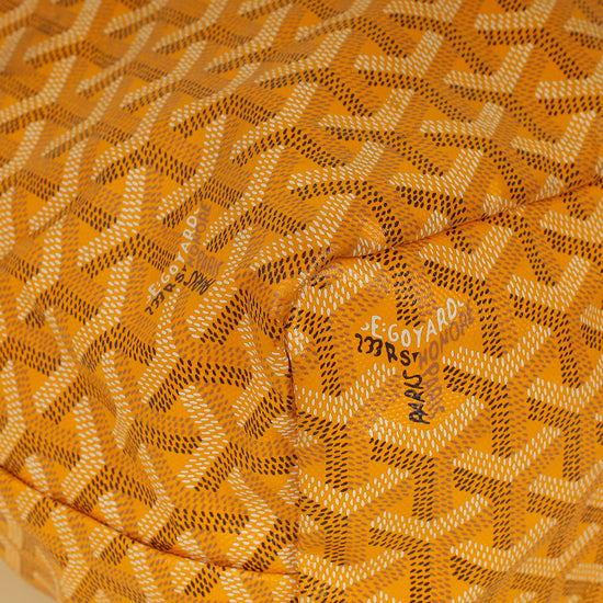 Goyard Yellow Goyardine Saint Louis PM Bag-Goyard-THE CLOSET
