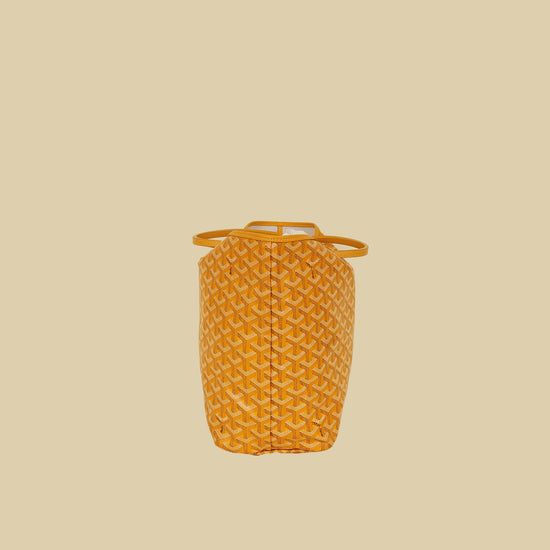 Goyard Yellow Goyardine Saint Louis PM Bag-Goyard-THE CLOSET