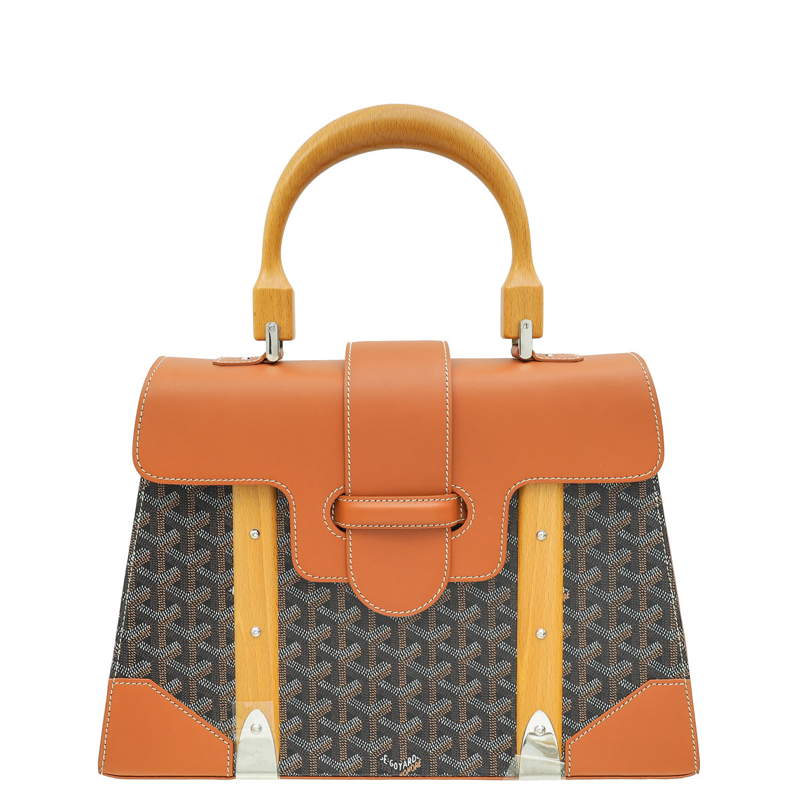 Goyard Bicolor Goyardine Saigon GM Bag