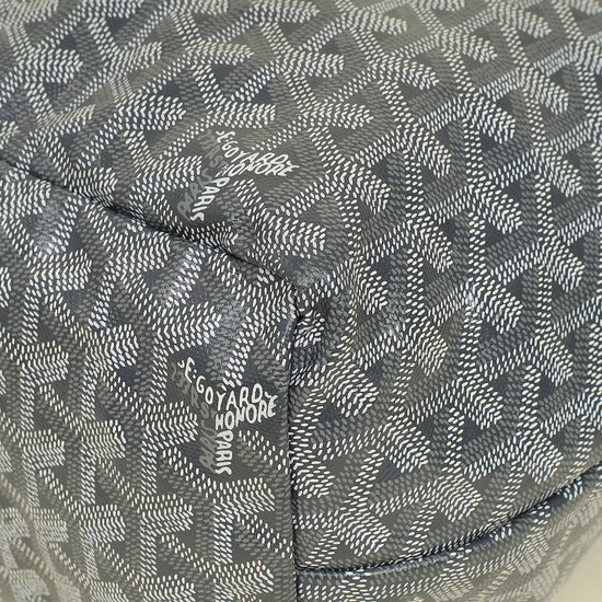 Goyard Grey Goyardine Saint Louis PM Bag
