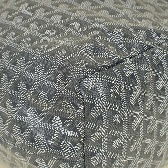 Goyard Grey Goyardine Saint Louis PM Bag
