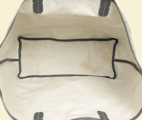 Goyard Grey Goyardine Saint Louis PM Bag