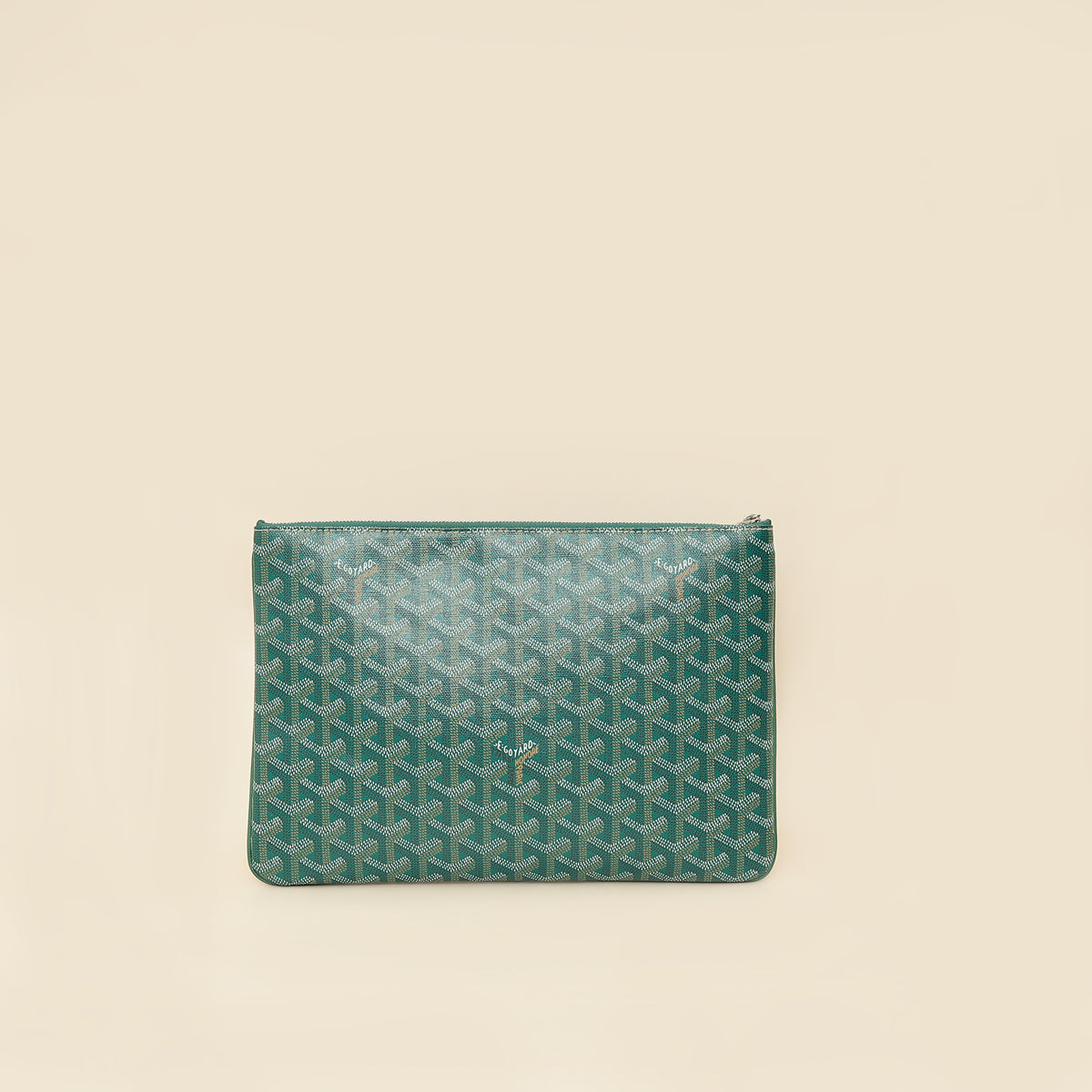 Goyard Green Goyardine Senat MM Pouch-Goyard-THE CLOSET