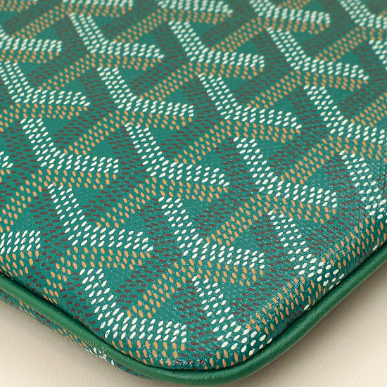 Goyard Green Goyardine Senat MM Pouch-Goyard-THE CLOSET