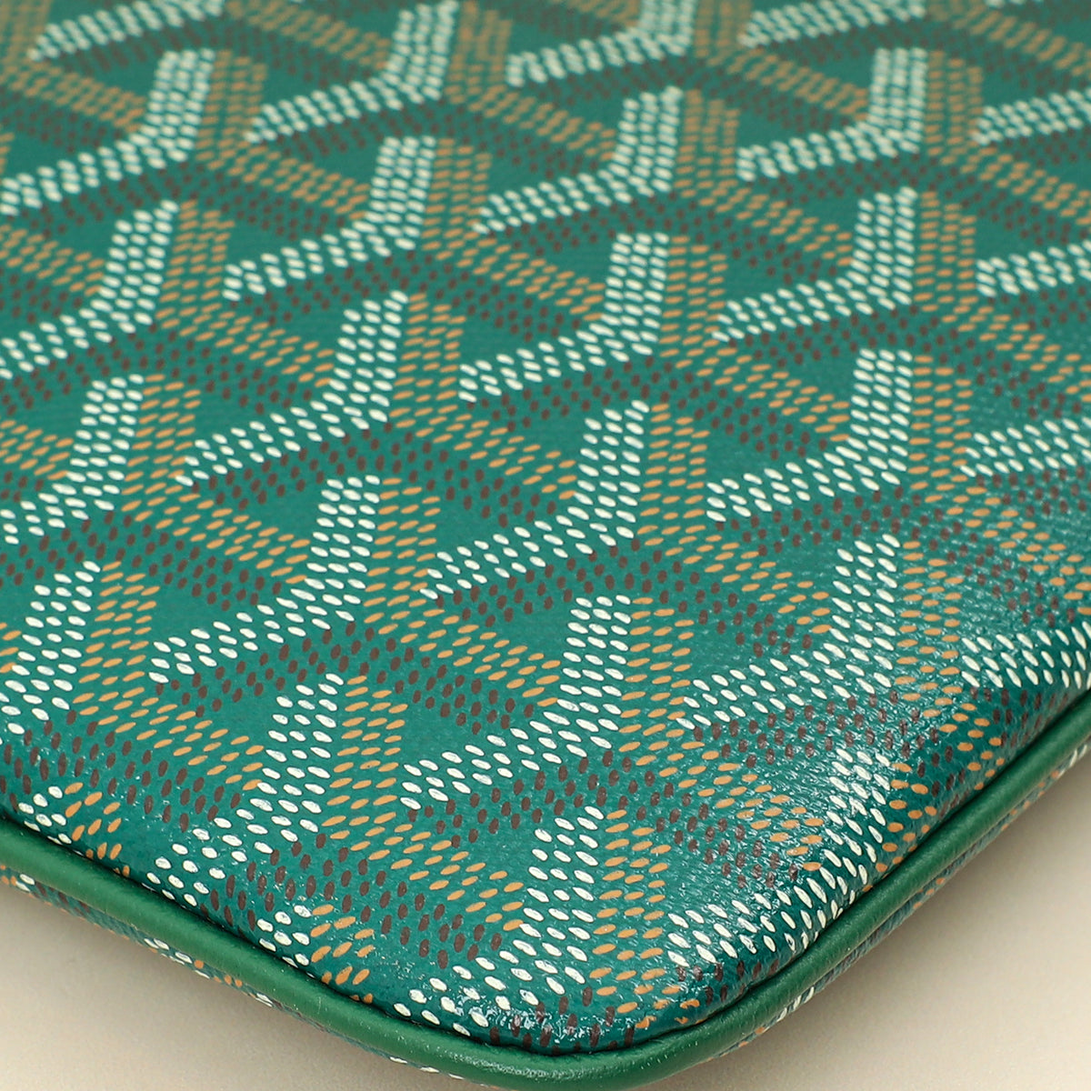 Goyard Green Goyardine Senat MM Pouch-Goyard-THE CLOSET