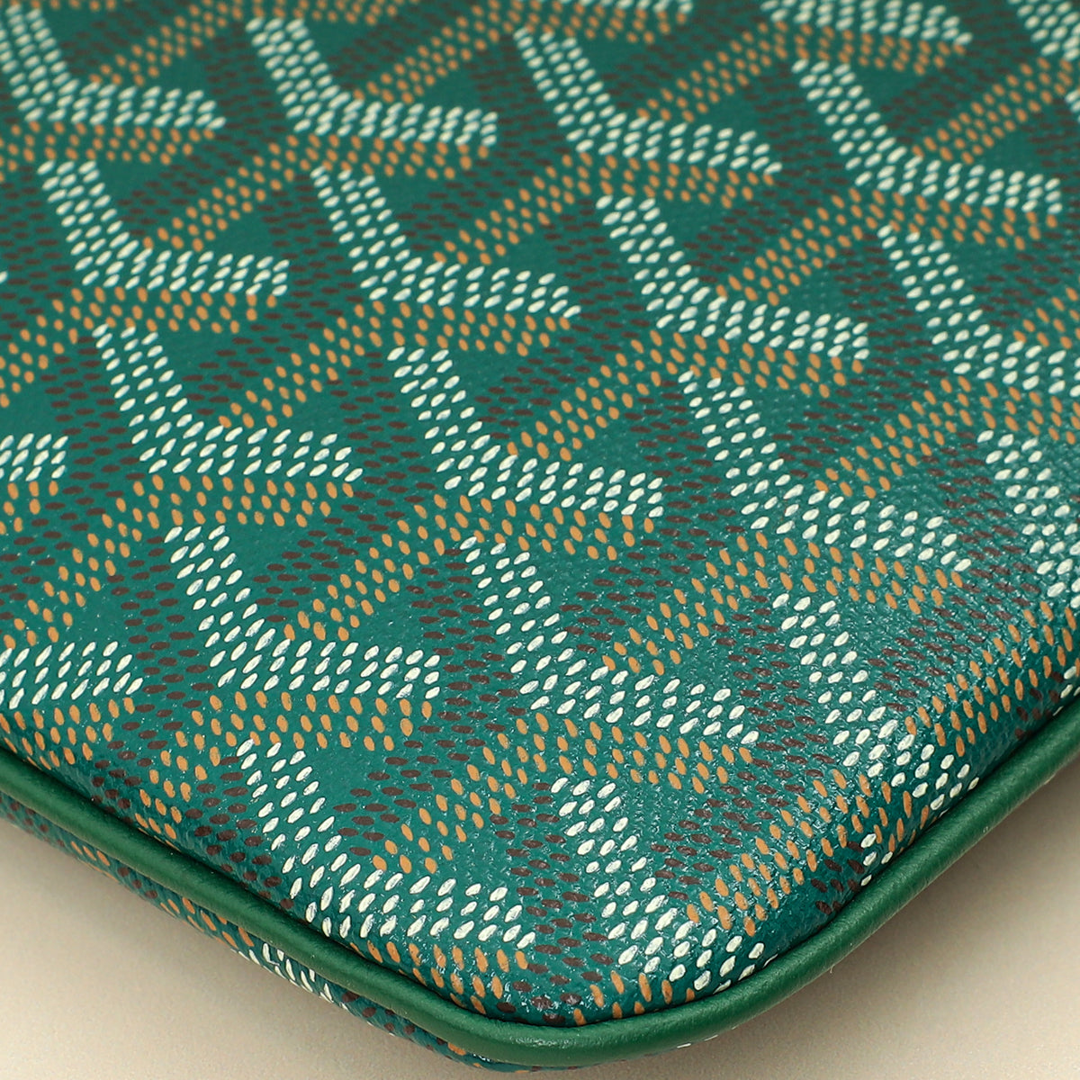 Goyard Green Goyardine Senat MM Pouch-Goyard-THE CLOSET