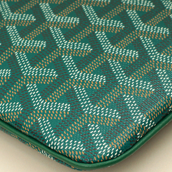 Goyard Green Goyardine Senat MM Pouch-Goyard-THE CLOSET