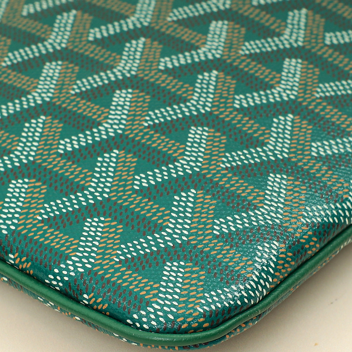 Goyard Green Goyardine Senat MM Pouch-Goyard-THE CLOSET