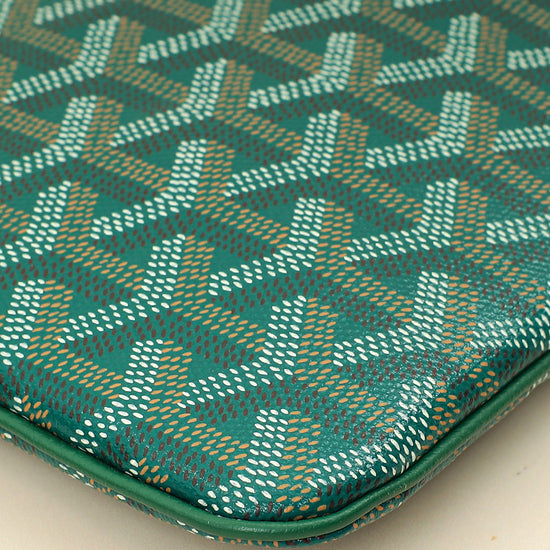 Goyard Green Goyardine Senat MM Pouch-Goyard-THE CLOSET