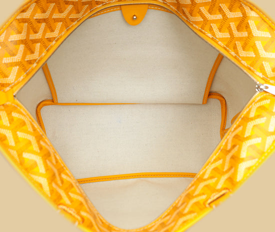 Goyard Yellow Goyardine Artois PM Bag-Goyard-THE CLOSET