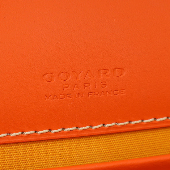 Goyard Orange Goyardine Belvedere PM Messenger Bag-Goyard-THE CLOSET