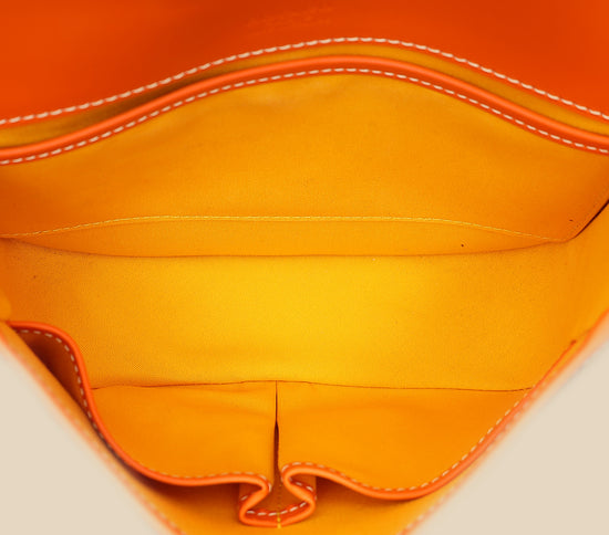 Goyard Orange Goyardine Belvedere PM Messenger Bag-Goyard-THE CLOSET