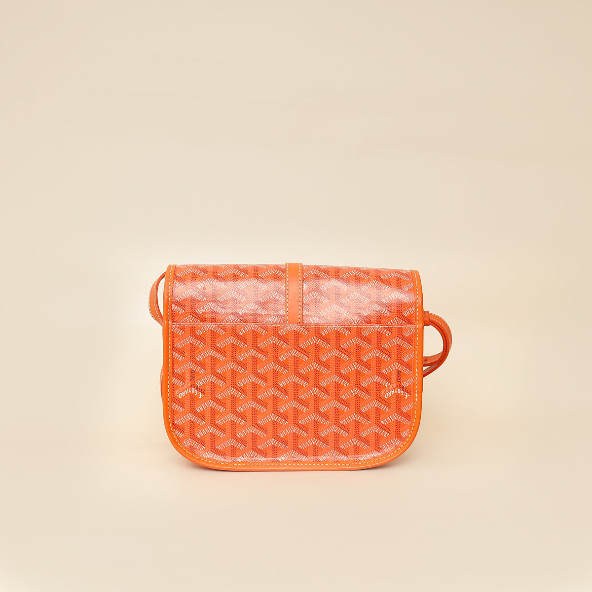 Goyard Orange Goyardine Belvedere PM Messenger Bag-Goyard-THE CLOSET