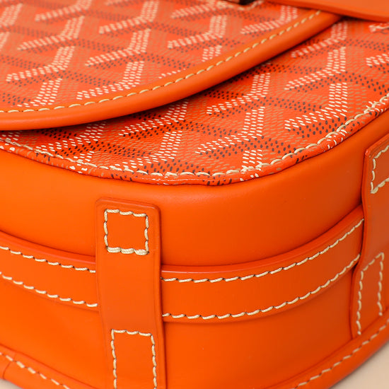 Goyard Orange Goyardine Belvedere PM Messenger Bag-Goyard-THE CLOSET