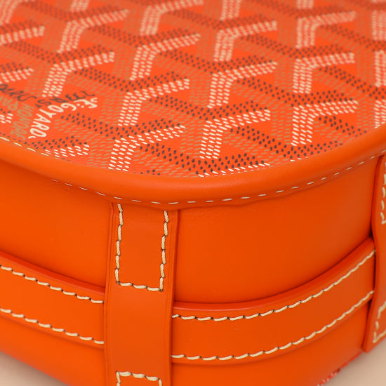 Goyard Orange Goyardine Belvedere PM Messenger Bag-Goyard-THE CLOSET