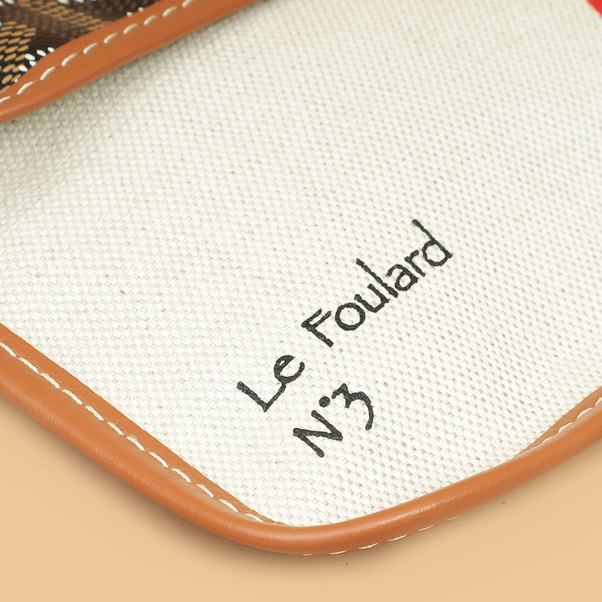 Goyard Bicolor Goyardine Le Foulard Pouch-Goyard-THE CLOSET