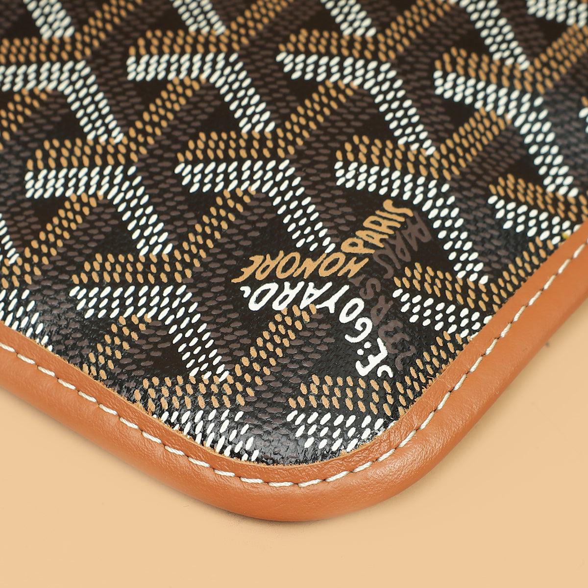 Goyard Bicolor Goyardine Le Foulard Pouch-Goyard-THE CLOSET