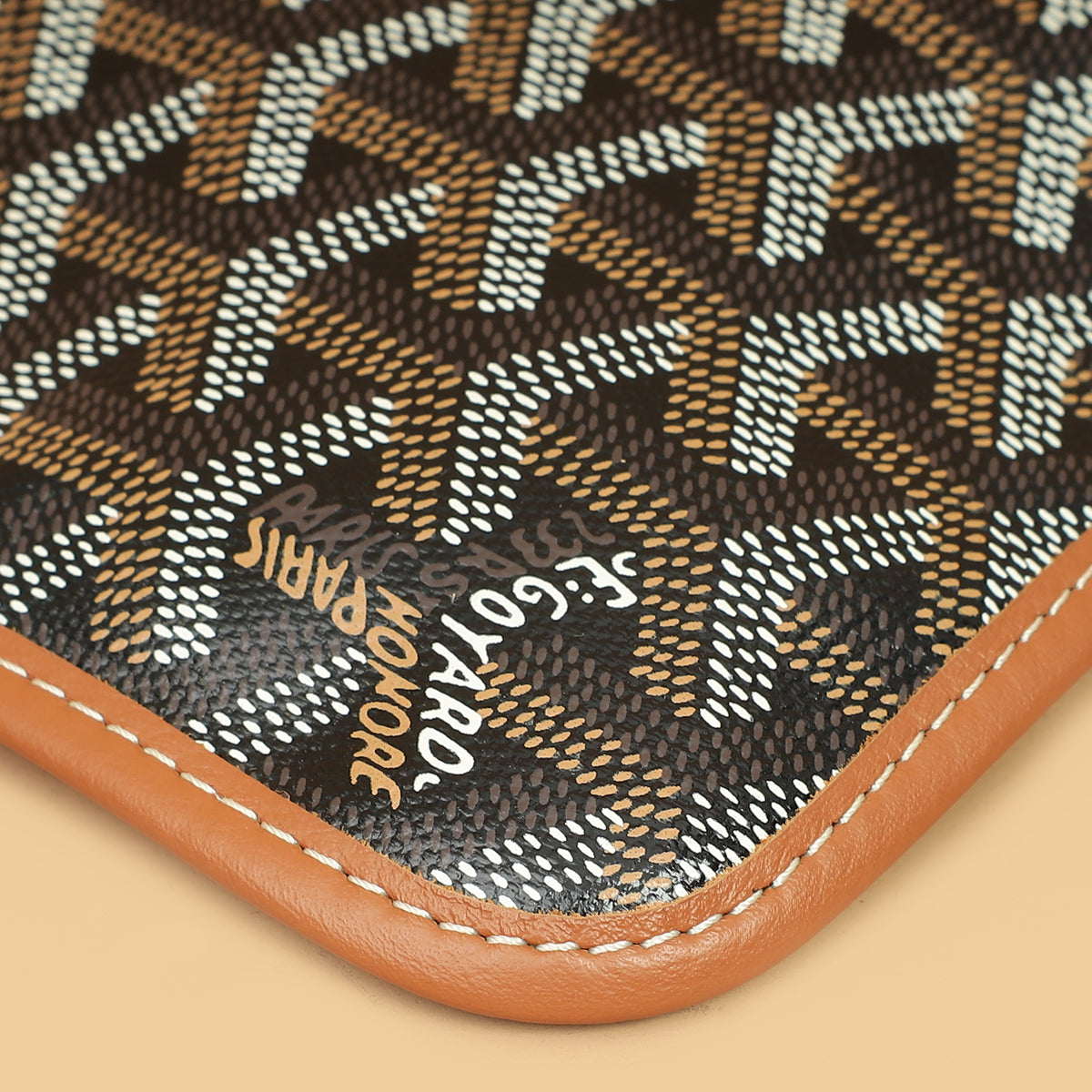 Goyard Bicolor Goyardine Le Foulard Pouch-Goyard-THE CLOSET