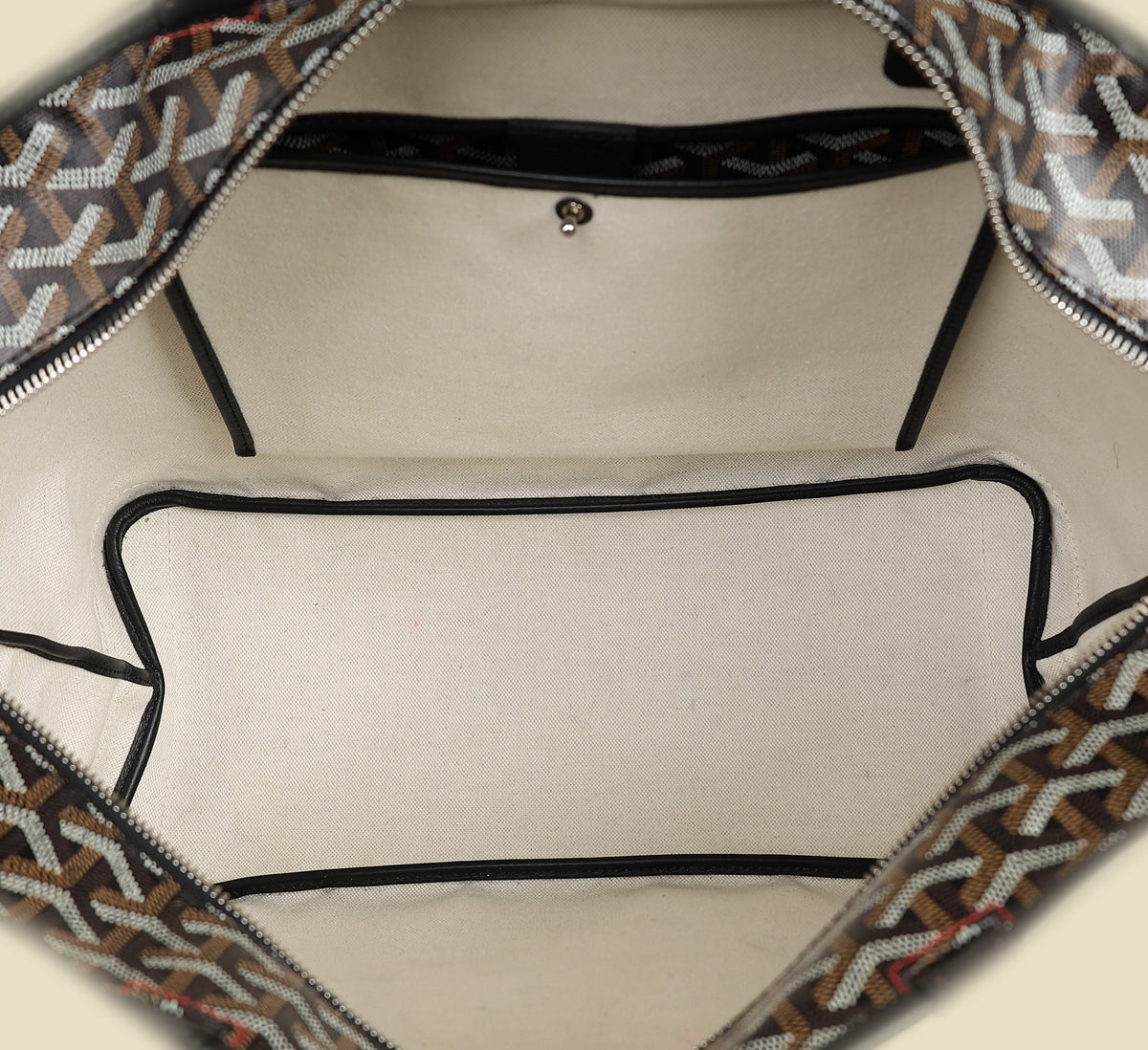 Goyard Black Goyardine Artois MM Bag-Goyard-THE CLOSET