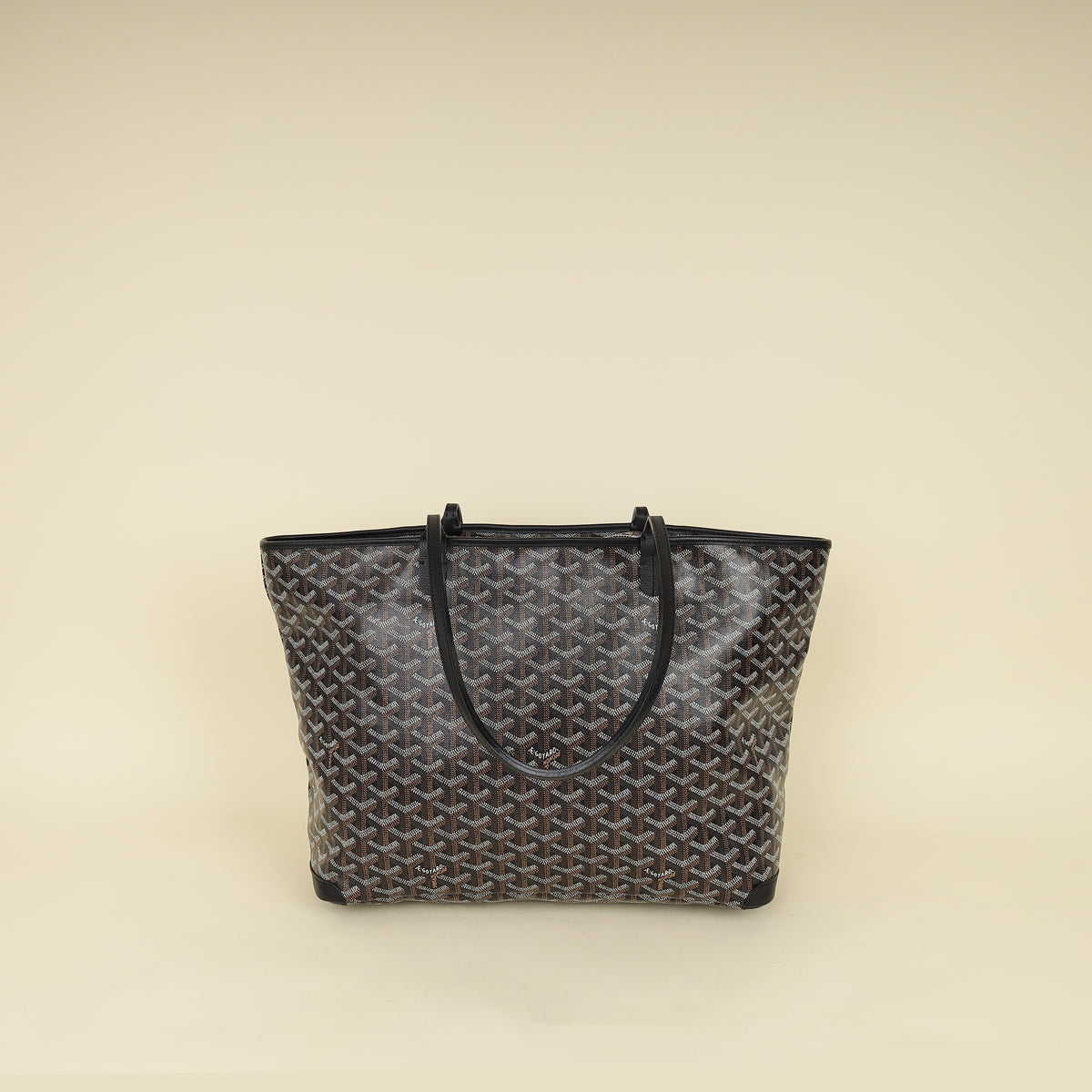 Goyard Black Goyardine Artois MM Bag-Goyard-THE CLOSET