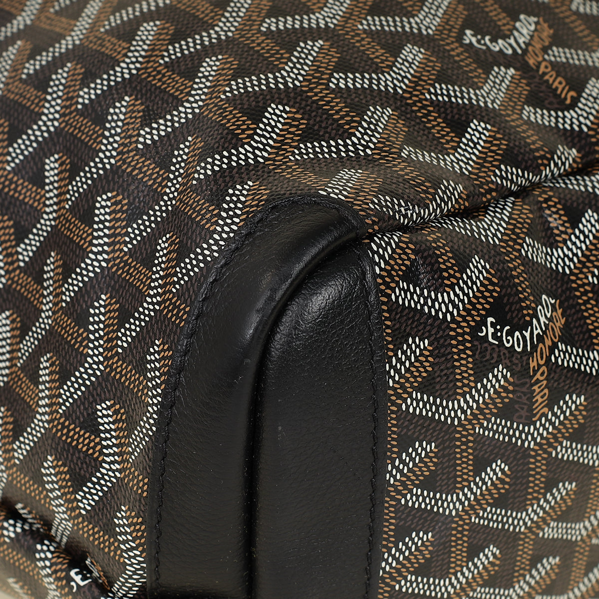 Goyard Black Goyardine Artois MM Bag-Goyard-THE CLOSET