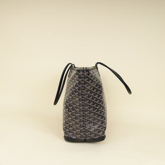Goyard Black Goyardine Artois MM Bag-Goyard-THE CLOSET