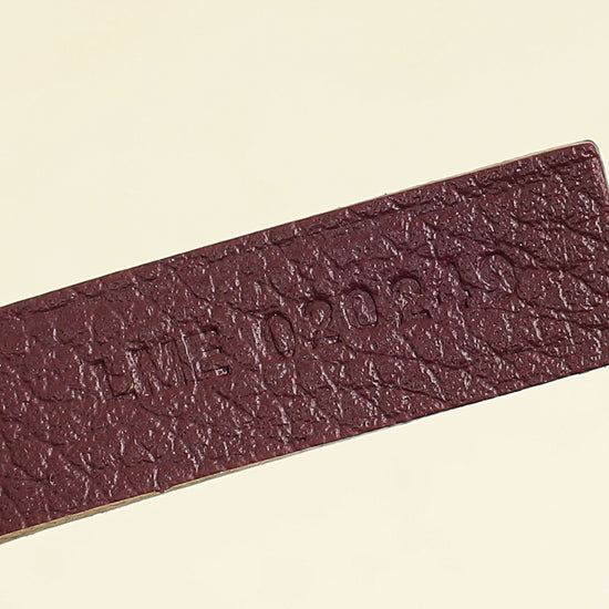 Goyard Burgundy Goyardine Boheme Hobo Bag