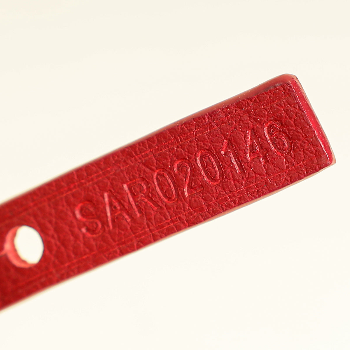 Goyard Red Reversible Anjou Mini Bag W/ Magnetic Charm