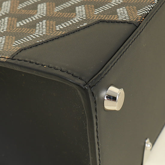 Goyard Black Saigon Mini Structure Bag