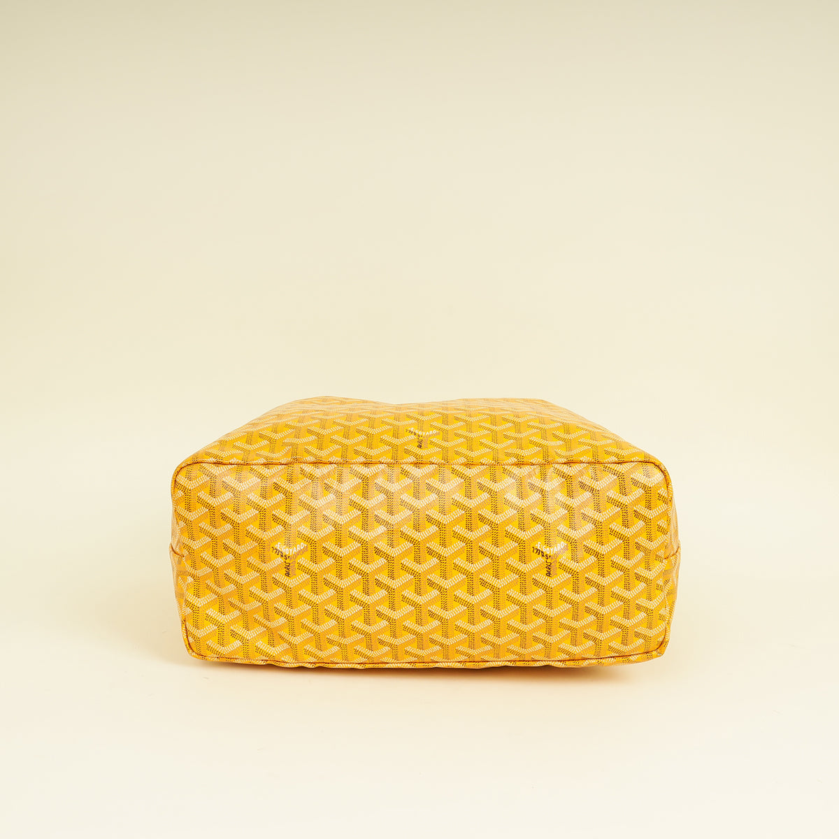 Goyard Yellow Goyardine Saint Louis PM Bag