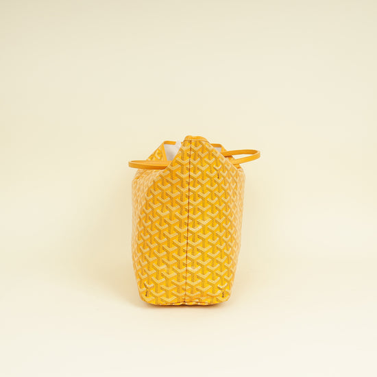 Goyard Yellow Goyardine Saint Louis PM Bag