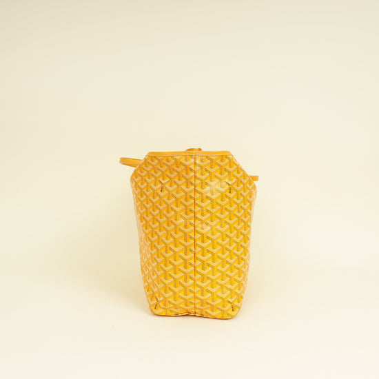Goyard Yellow Goyardine Saint Louis PM Bag