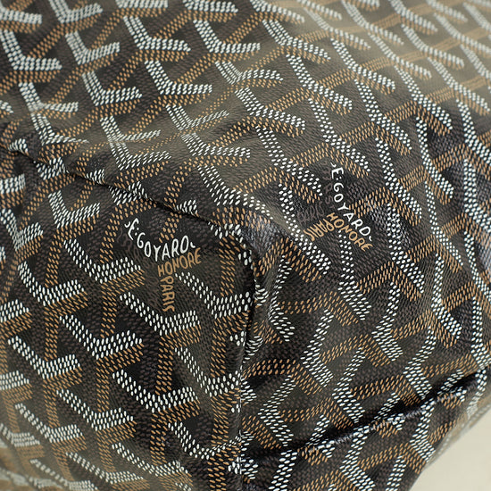 Goyard Black Goyardine Saint Louis PM Bag