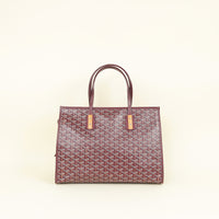 Goyard Burgundy Goyardine Marquises Tote Bag