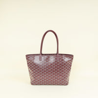 Goyard Burgundy Goyardine Artois PM Bag