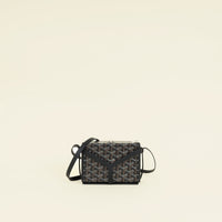Goyard Black Goyardine Minaudiere Trunk Bag