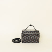 Goyard Black Goyardine Muse Mini Vanity Case