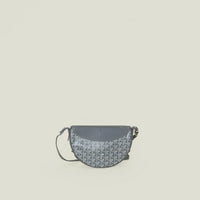 Goyard Grey Goyardine Hirondelle Crossbody Bag