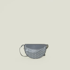 Goyard Grey Goyardine Hirondelle Crossbody Bag