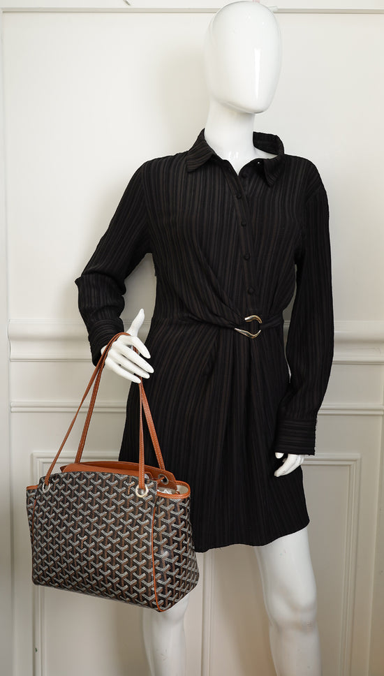 Goyard Bicolor Goyardine Sac Rouette Souple PM Bag-Goyard-THE CLOSET