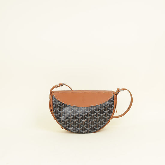 Goyard Black Goyardine Hirondelle Bag