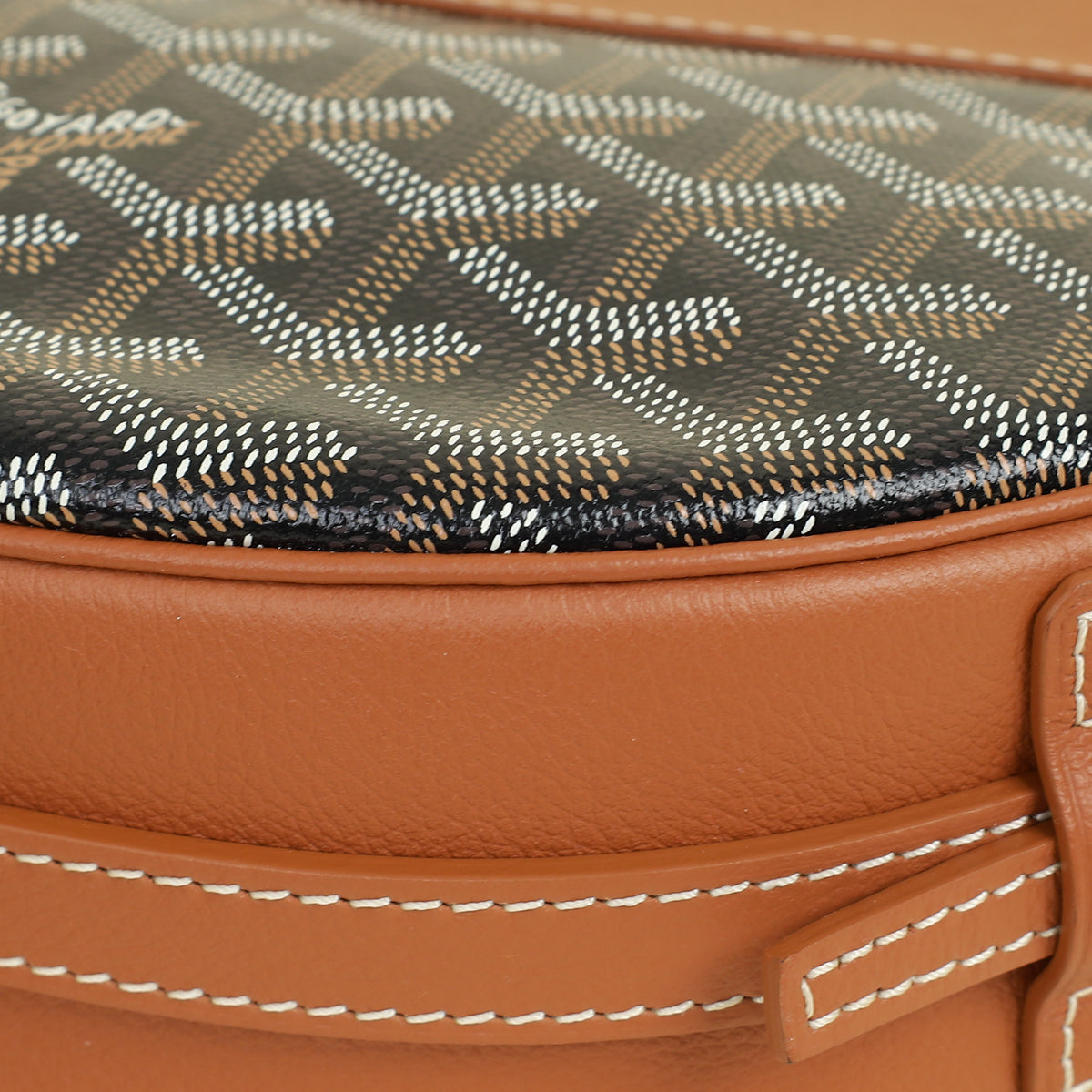 Goyard Black Goyardine Hirondelle Bag