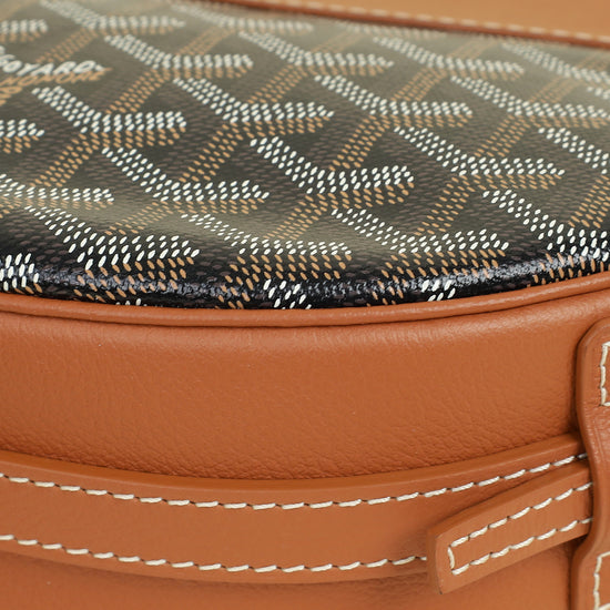 Goyard Black Goyardine Hirondelle Bag