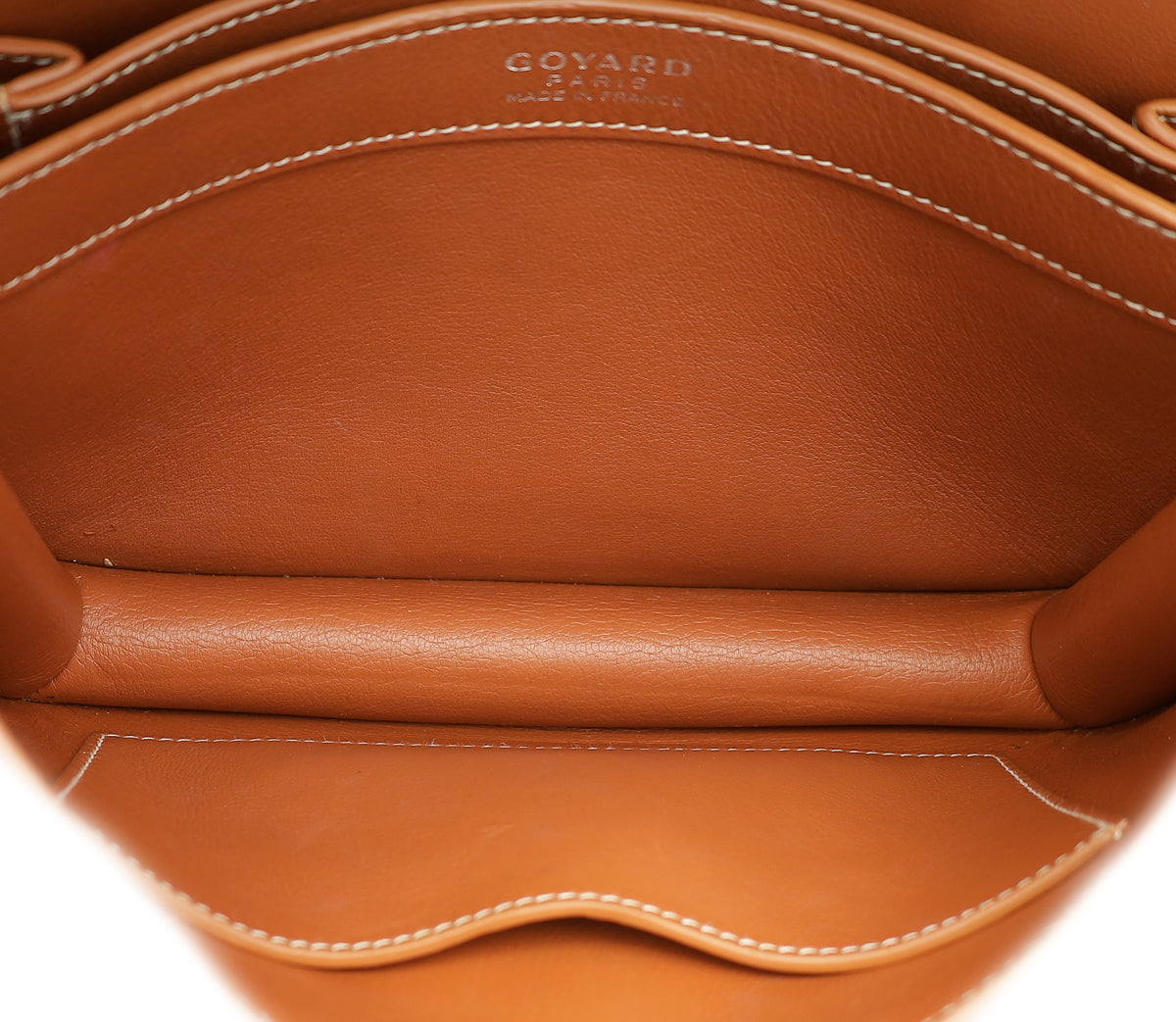 Goyard Bicolor Goyardine 233 PM Flap Bag-Goyard-THE CLOSET