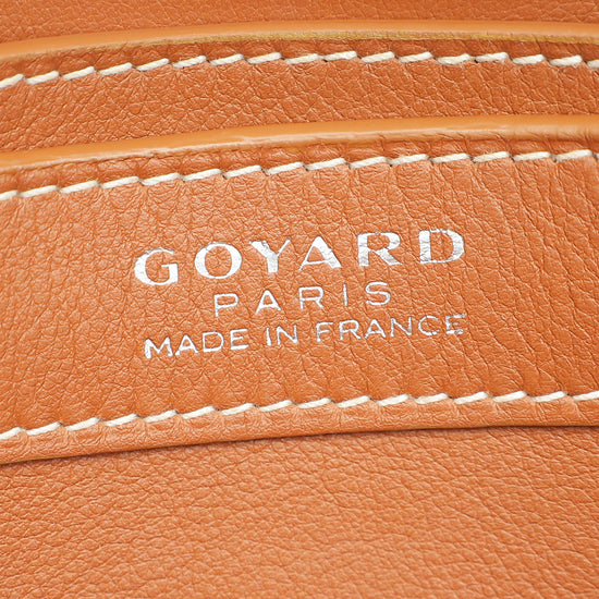 Goyard Bicolor Goyardine 233 PM Flap Bag-Goyard-THE CLOSET