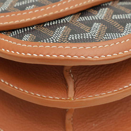 Goyard Bicolor Goyardine 233 PM Flap Bag-Goyard-THE CLOSET