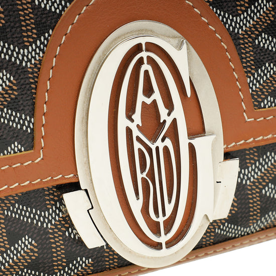 Goyard Bicolor Goyardine 233 PM Flap Bag-Goyard-THE CLOSET