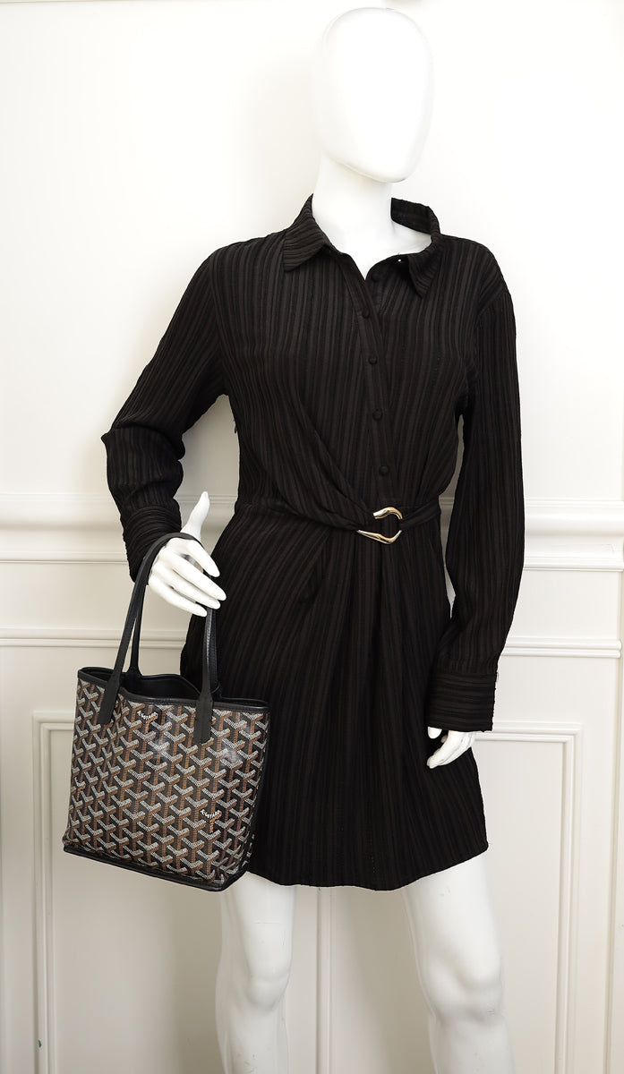 Goyard Black Mini Reversible Mini Anjou Bag-Goyard-THE CLOSET